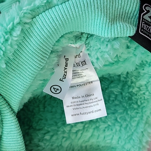 Fuzzyard Mint Green Dog Sweater size 4 - Picture 3 of 7
